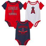 Mlb Los Angeles Angels Boys' White Pinstripe Pullover Jersey : Target