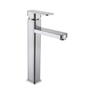 PAGED Bathroom Faucet Single Handle Bathroom Sink Faucet Chrome Finish Faucet with Ceramic Cartridge - 1 of 4