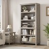 71" Tall Bookcase w/Adjustable Shelves & 31.5" Width, 5 Tier Farmhouse Bookshelf, Rustic Vintage Book Shelf for Living Room Office Library - 4 of 4