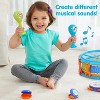 Kidoozie My First Drum Set, Set of 6 Instrument Toys for Children ages 2 years and older - 4 of 4