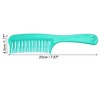 Unique Bargains Detangling Hair Comb Double Row Tooth Hair Comb Hairdressing Styling Tool for Curly Hair - 3 of 4