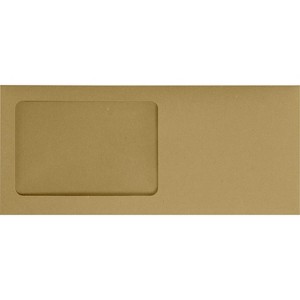 LUX Self Seal #10 Window Envelope 4 1/2" x 9 1/2" Grocery Bag 250/Pack (LUX-10APW-GB-25) - 1 of 2