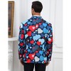 Men's Casual Blazer Sport Coat Slim Fit One Button Suit Lightweight Sport Jacket - 4 of 4