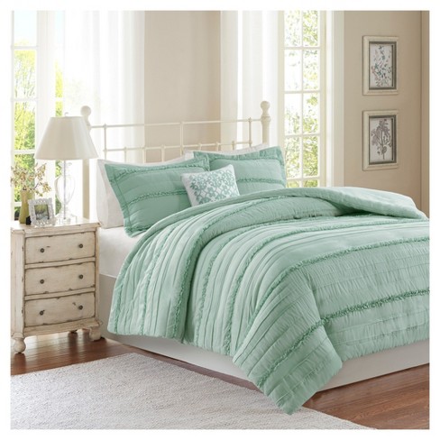 Alexis Ruffle 2-in-1 Duvet Cover Set - 4pc : Target