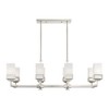 Livex Lighting Harding 8 - Light Chandelier in  Brushed Nickel - 4 of 4