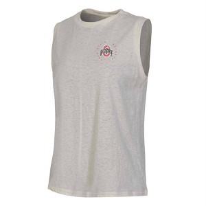 NCAA Ohio State Buckeyes Women's Oatmeal Tank Top - 1 of 3