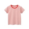 MyKids-Usa Baby Striped Pattern Casual Round Neck T Shirt Outfits - 3 of 4