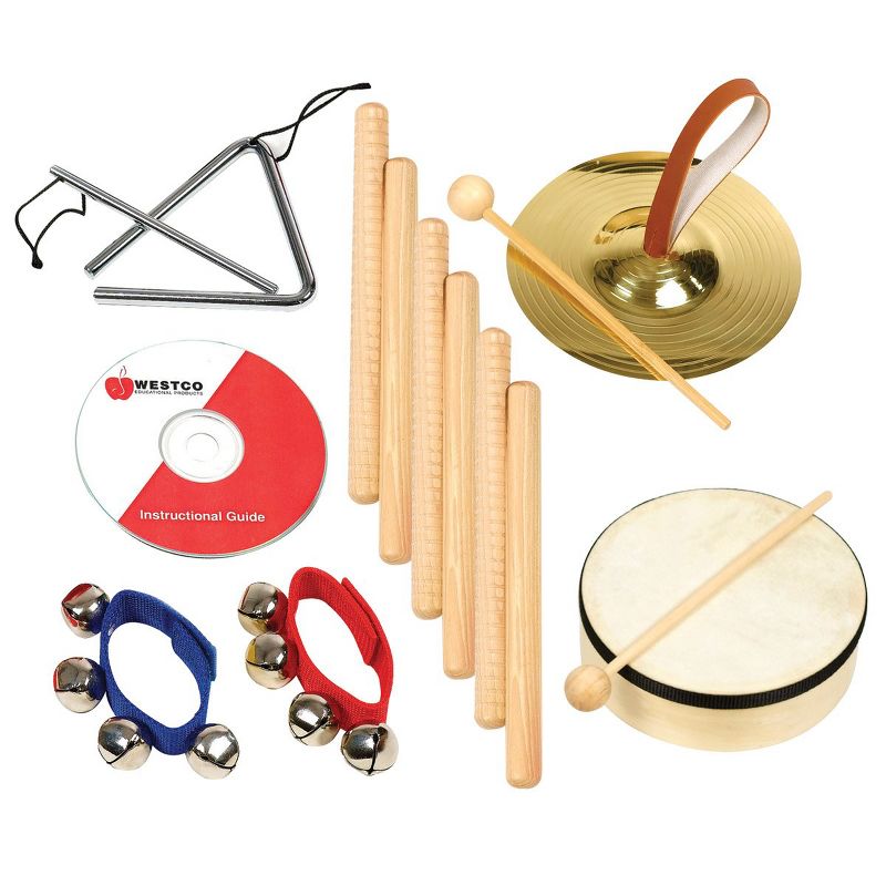 Westco 15-Player Rhythm Band Kit with 15 Instruments, 3 of 4