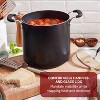 T-fal 12qt Stock Pot with Lid, Simply Cook Nonstick Cookware Black - 4 of 4