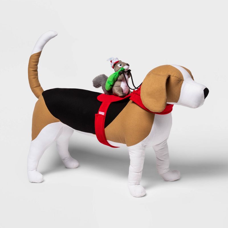 Santa Squirrel Rider Dog and Cat Costume - Wondershop™, 5 of 12