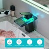 LED Waterfall Bathroom Faucet with 3 Color Changing Light and Single Handle - 4 of 4