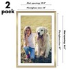 Americanflat 2 Pack of Picture Frames with Mat - Plexiglass Cover - 2 of 4