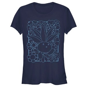 Junior's Women Pokemon Oddish Outline T-Shirt - 1 of 4