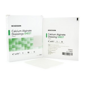 McKesson Calcium Alginate Dressing, 4 x 4.75 in - 1 of 4