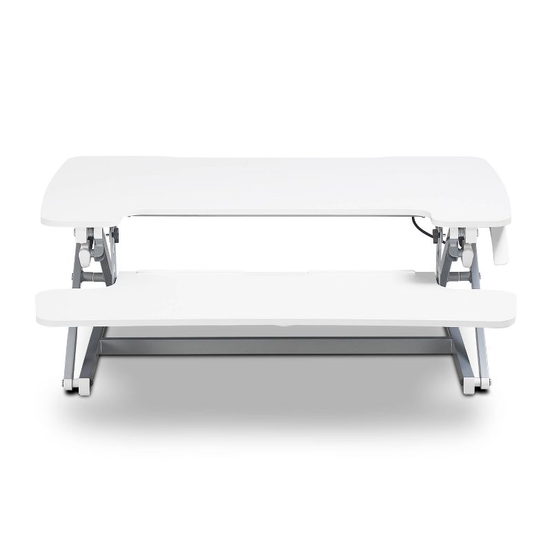 Large Ergo Height Adjustable Standing Desk Converter - True Seating, 5 of 9