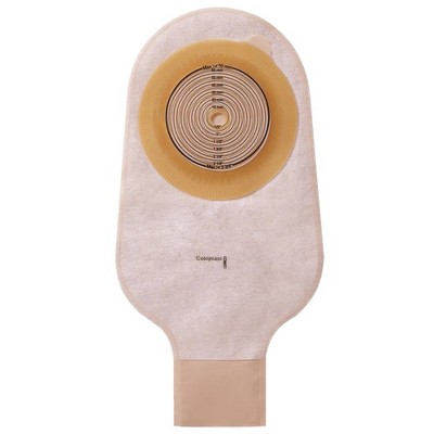 Assura Ostomy Pouch Drainable 10 to 70 mm Stoma 11.25"L 1pc System Opaque 12670, 10 Ct