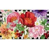 Evergreen Enchanted Garden Embossed Indoor Outdoor Doormat 18 x 30 Multicolored - 2 of 2