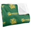 Missouri Southern State University Logo Pattern Silky Touch Blanket White 50x60 - 3 of 4