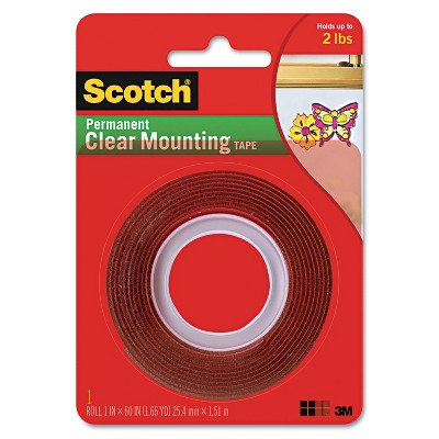 Clear Double Sided Red Liner Tape - Cheap From 3p / Metre