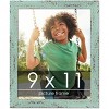 PosterPalooza | Photo Size Shabby Chic Green Picture Frame - UV Acrylic, Foam Board Backing, Hanging Hardware - 2 of 4