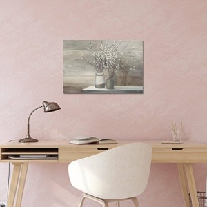 iCanvas Willow Still Life Gray Pots by Julia Purinton Canvas Print Wall Ar - 1 of 3
