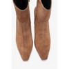 Elias - Taupe Genuine Leather Block Heel Boot (Women) | Forever & Always Shoes - 3 of 4