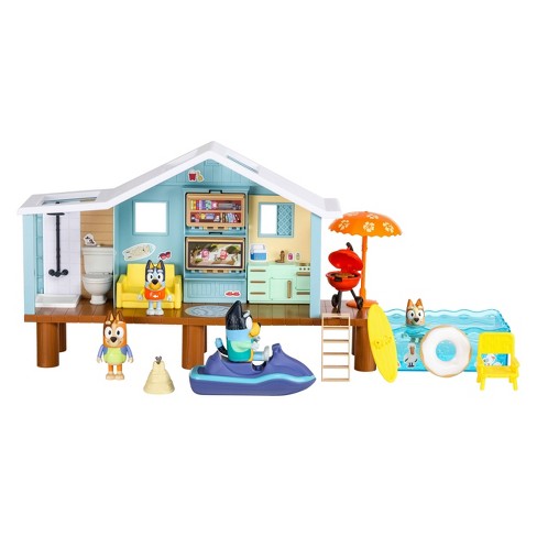 Bluey's Ultimate Beach Cabin Playset Toy New With Box