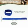 Unique Bargains Nylon Elastic Hiking Fishing Cycling Ankle Boot Straps 4 Pcs - 2 of 4