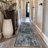 World Rug Gallery Transitional Bohemian Distressed Washable Non Slip Area Rug - 2 of 4