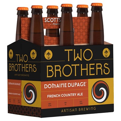 Two Brothers Domaine Dupage French Country Ale Beer - 6pk/12 fl oz Bottles