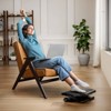 Adjustable Desk Footrest, Foot Rest for Under Desk at Work with Massage, Adjustable Foot Stool with 3 Height Position  30 Degree Tilt Angle Adjustment - 4 of 4