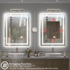 JUJABU Frameless Smart Bathroom Mirror – Touchscreen with Adjustable Lighting - 4 of 4