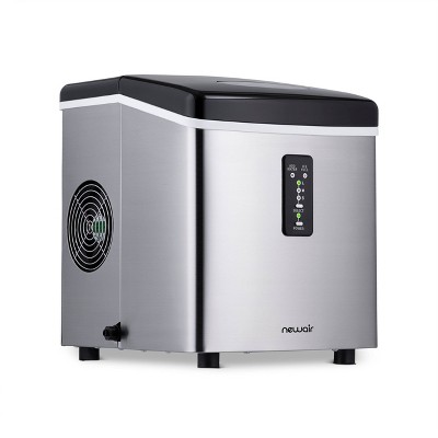 NewAir 28 lbs. Portable Ice Maker - Stainless Steel AI-100