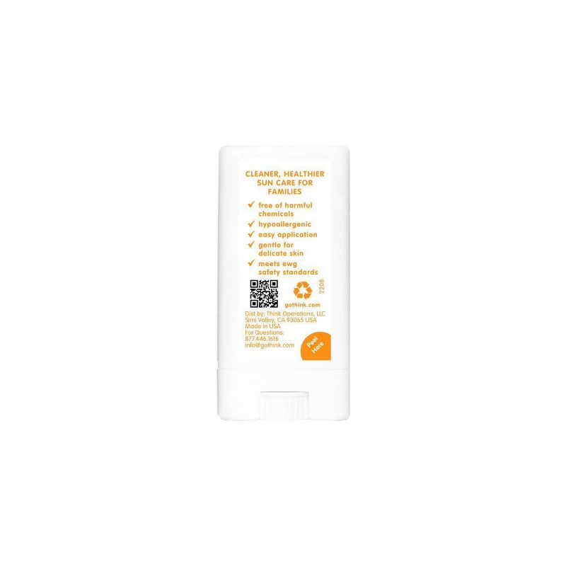 thinkbaby Mineral Baby Sunscreen Stick, SPF 30 - 0.64oz, 4 of 22