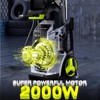 SKONYON Electric Pressure Washer 3200 PSI 2.4 GPM with 4 Nozzles Foam Cannon - 3 of 4
