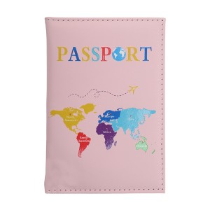 Unique Bargains Colorful Passport Holder 1 Pc - 1 of 4