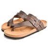 Aerothotic Kaizen Womens Comfortable Split Toe  Slides - 3 of 4