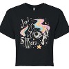 Women's - Star Wars - Fem Celestial Ships Cropped Graphic T-Shirt - 2 of 4