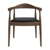 NicBex Mid-Century Modern Dining Chair/Bar Stool with Foam Cushion Linen Upholstery for Room Setting - 2 of 4