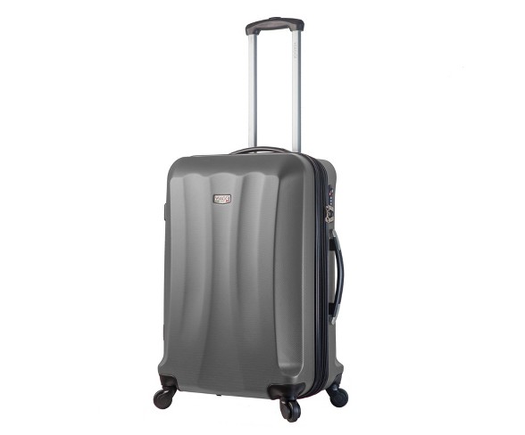Mia Viaggi ITALY Siena 26" Hardside Suitcase - Silver