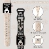 HTUTWOO Cartoon Embossed Band Compatible with Apple Watch Bands 40mm 38mm 44mm 45mm 41mm 42mm 49mm,for iWatch Series 10 9 8 7 6 5 4 3 2 1 Ultra - 2 of 4