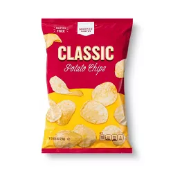 Classic Potato Chips - 8oz - Market Pantry™
