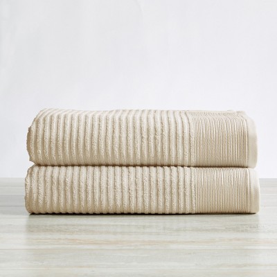 Cotton Absorbent Textured Towel Set - Great Bay Home