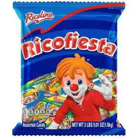 Ricolino Ricofiesta Candy - 3.3lb