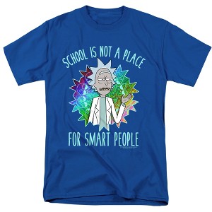 Rick And Morty School Adult T-Shirt - 1 of 4