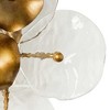 Progress Lighting Loretta 4-Light Wall Sconce Gold Ombre Steel Glass and Metal Leaves - 2 of 4