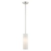 Livex Lighting Meridian 1 - Light Pendant in  Brushed Nickel - 4 of 4
