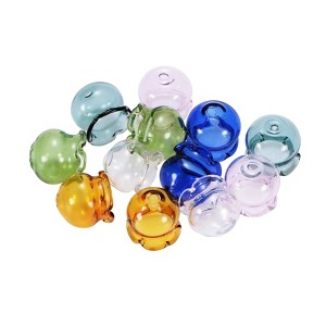 Unique Bargains Glass Jellyfish Wind Bell Beads 12 Pcs - 1 of 4