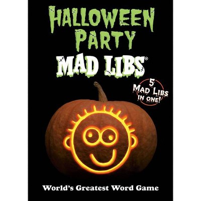 Halloween Party Mad Libs - (Paperback)