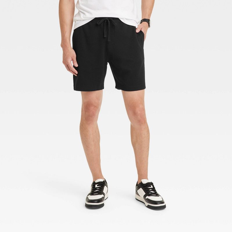 Men&#39;s 7&#34; Elevated Knit Pull-On Shorts - Goodfellow &#38; Co&#8482;, 1 of 5